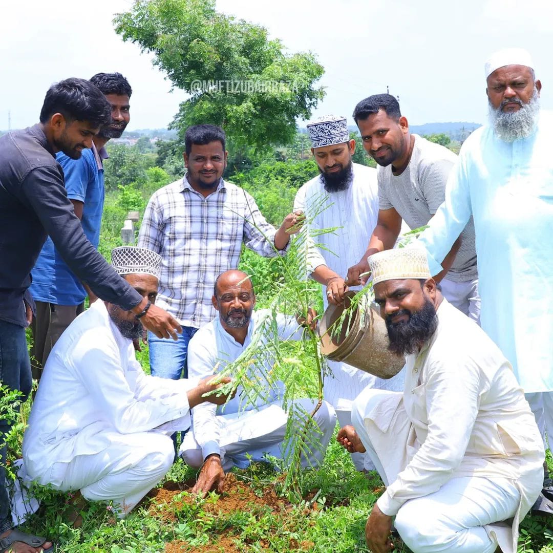 Tree plantation at lingampet